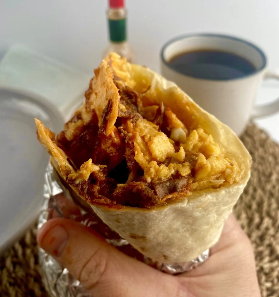 California Breakfast Burrito