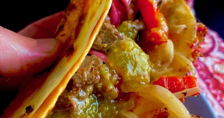 Carne Asada Tacos with Cheese – The Tacodilla