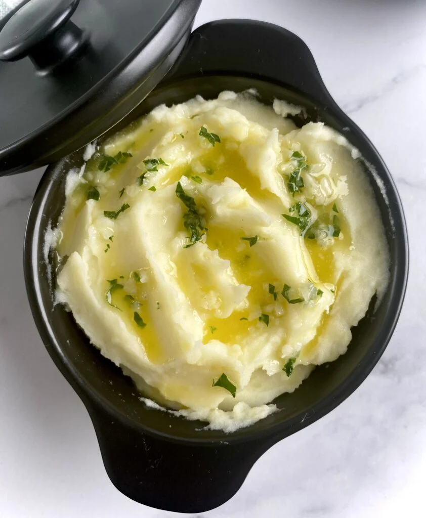 Best Mashed Potatoes top down view