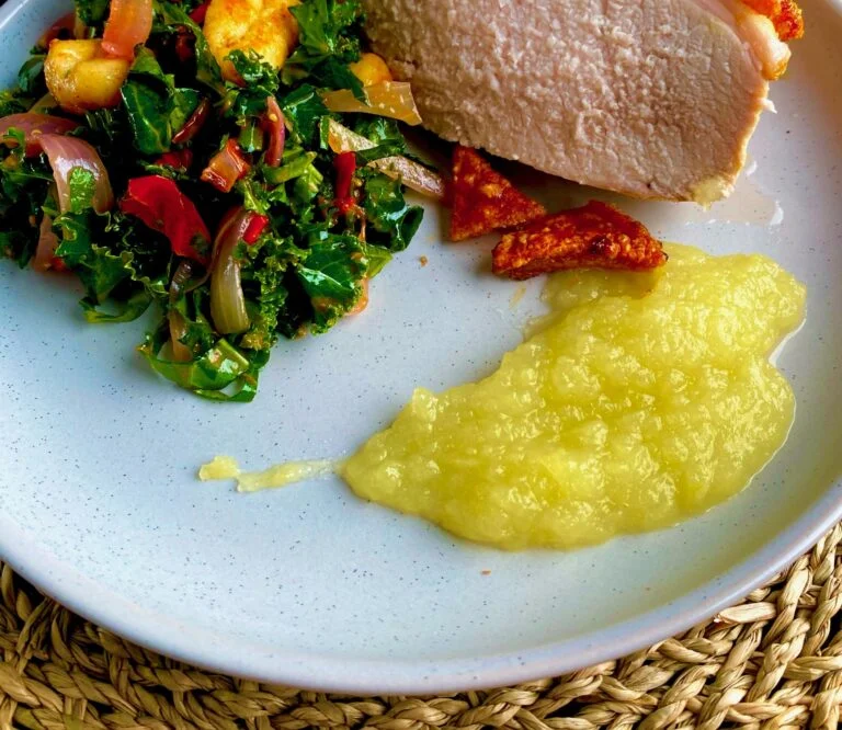 Classic Apple Sauce Close Up