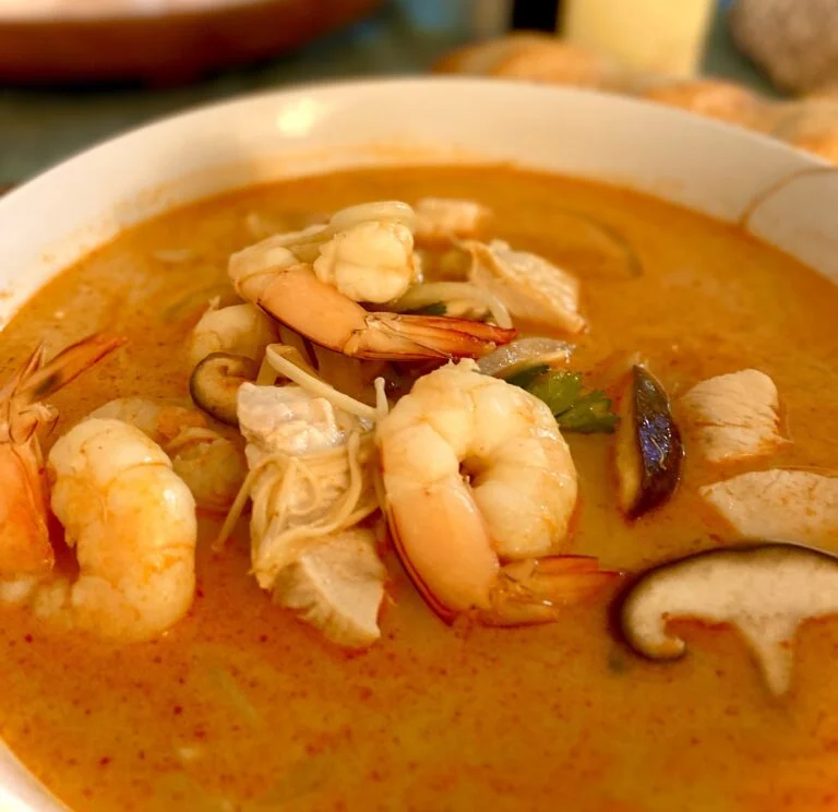 Shrimp Stock in Thai Soup