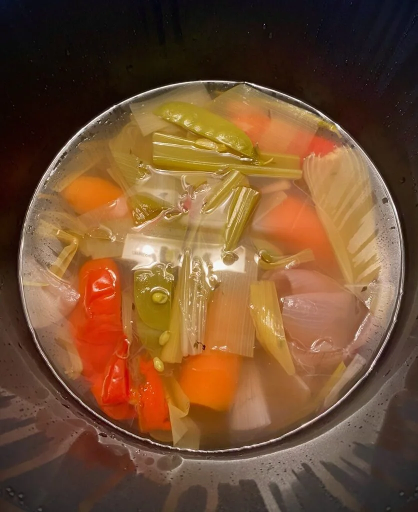 Vegetable Stock with Vegetables