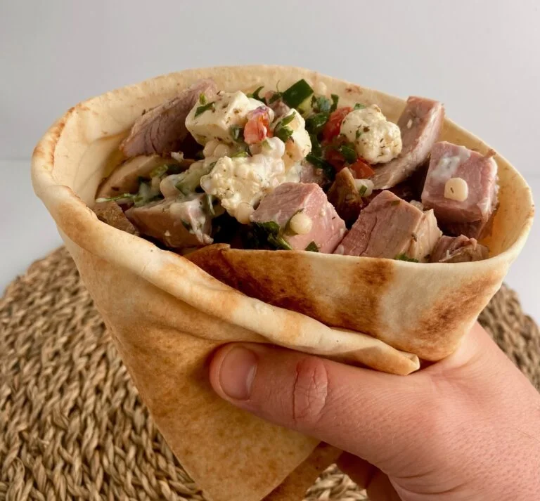 Lamb and Tabbouleh Wrap