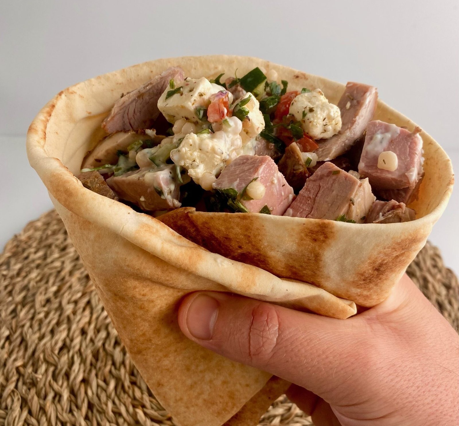 Lamb and Tabbouleh Wrap
