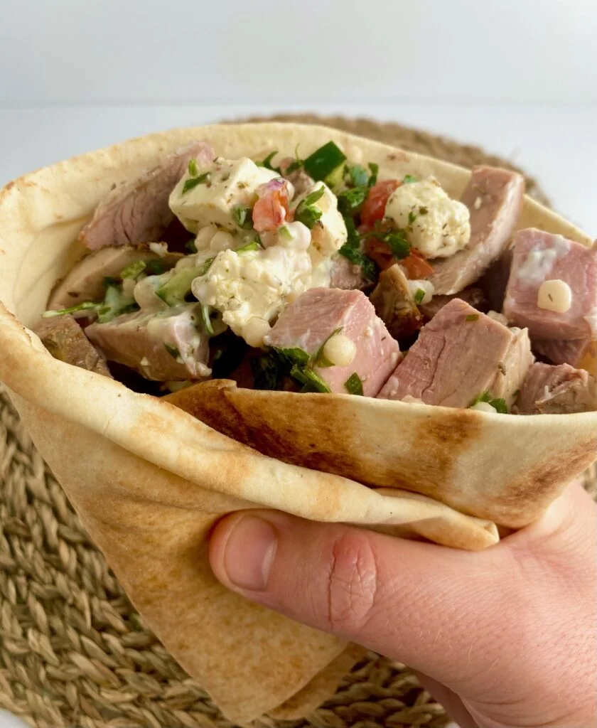 Lamb Wrap Meal Plan