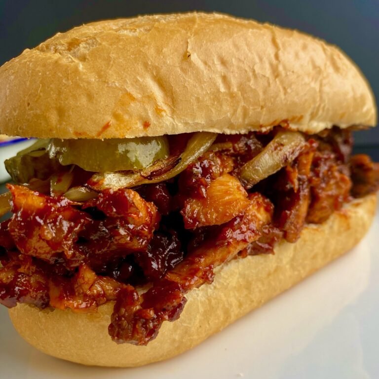 Homemade McRib