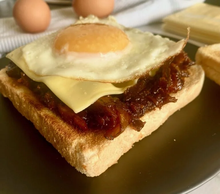 Pork Egg and Cheese Sandwich