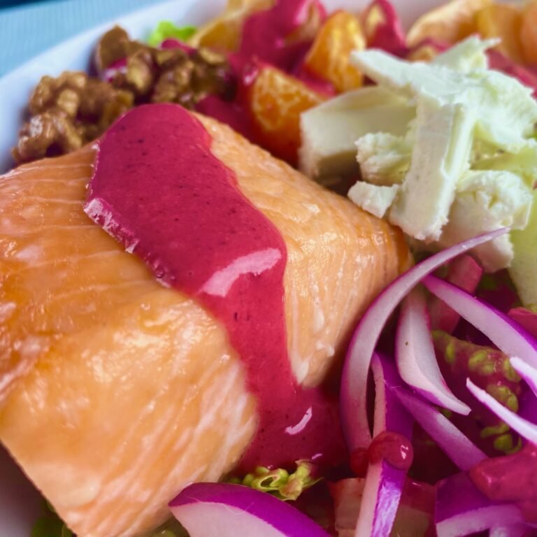Salmon and Berry Salad