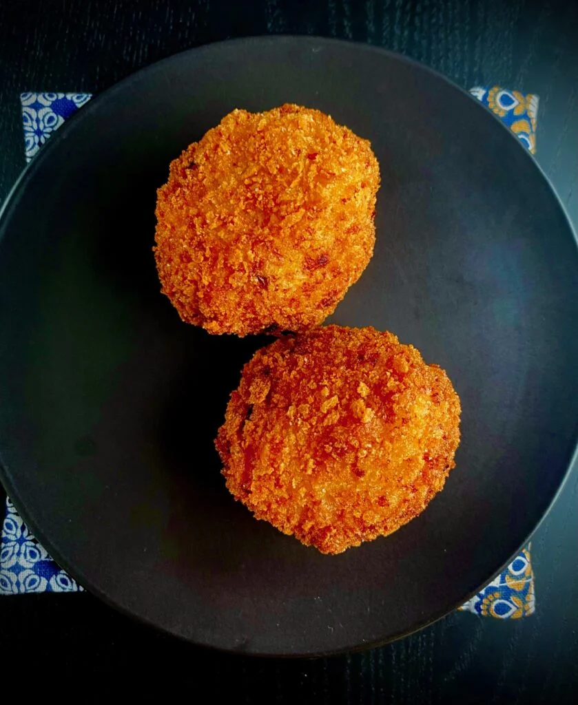 Smoked Fish Croquettes Top down