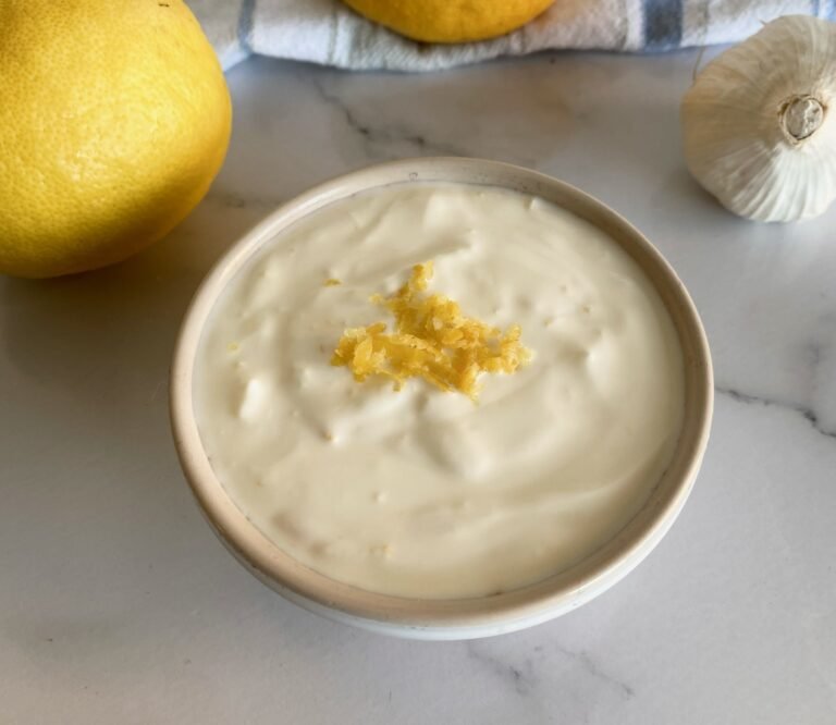 Simple Yoghurt Sauce