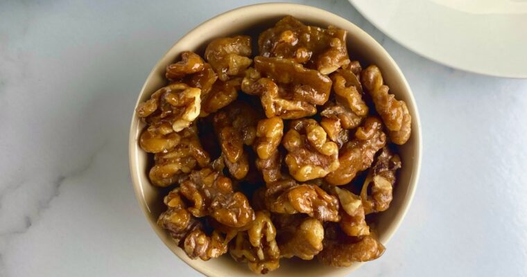 Candied Walnuts for Salad