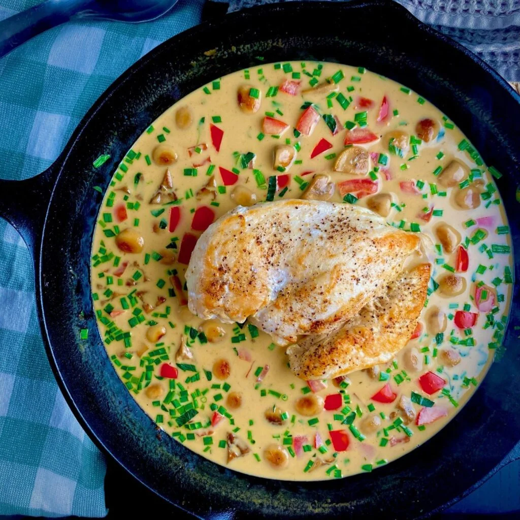 Cast Iron Creamy Chicken Meal Plan