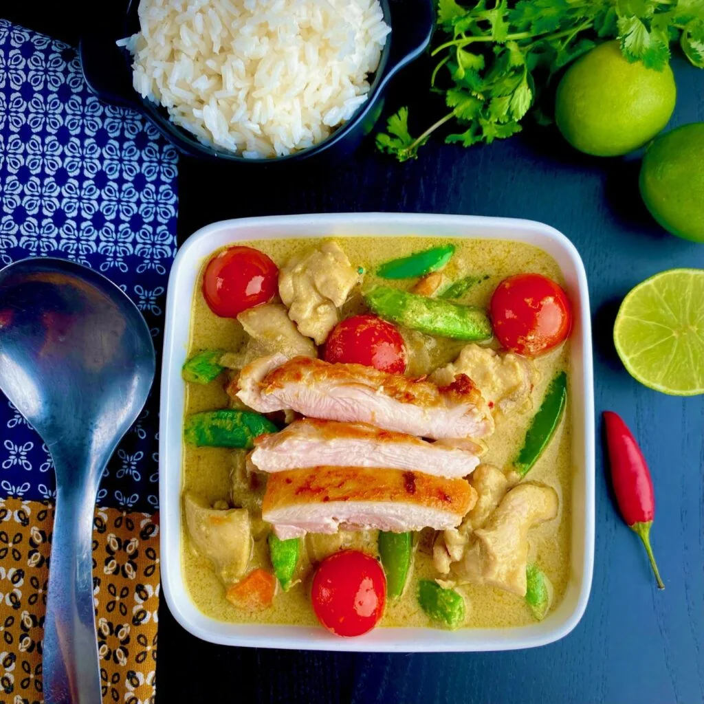 Chicken Coconut Green Curry Meal Plan