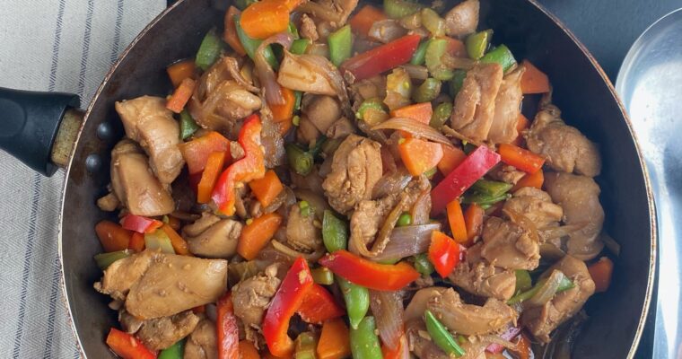 Honey Soy Chicken Vegetable Stir Fry