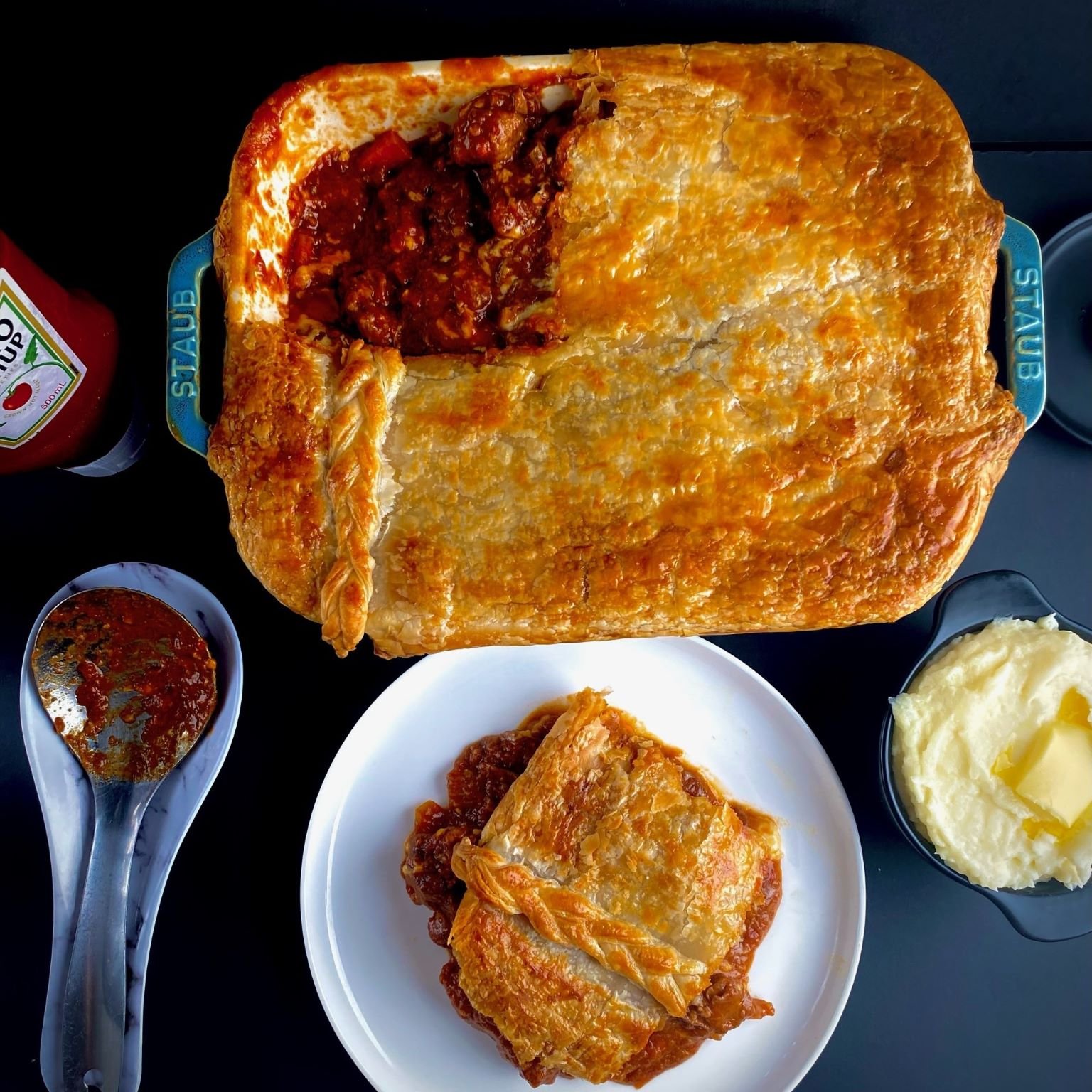 Beef and Guinness Pie