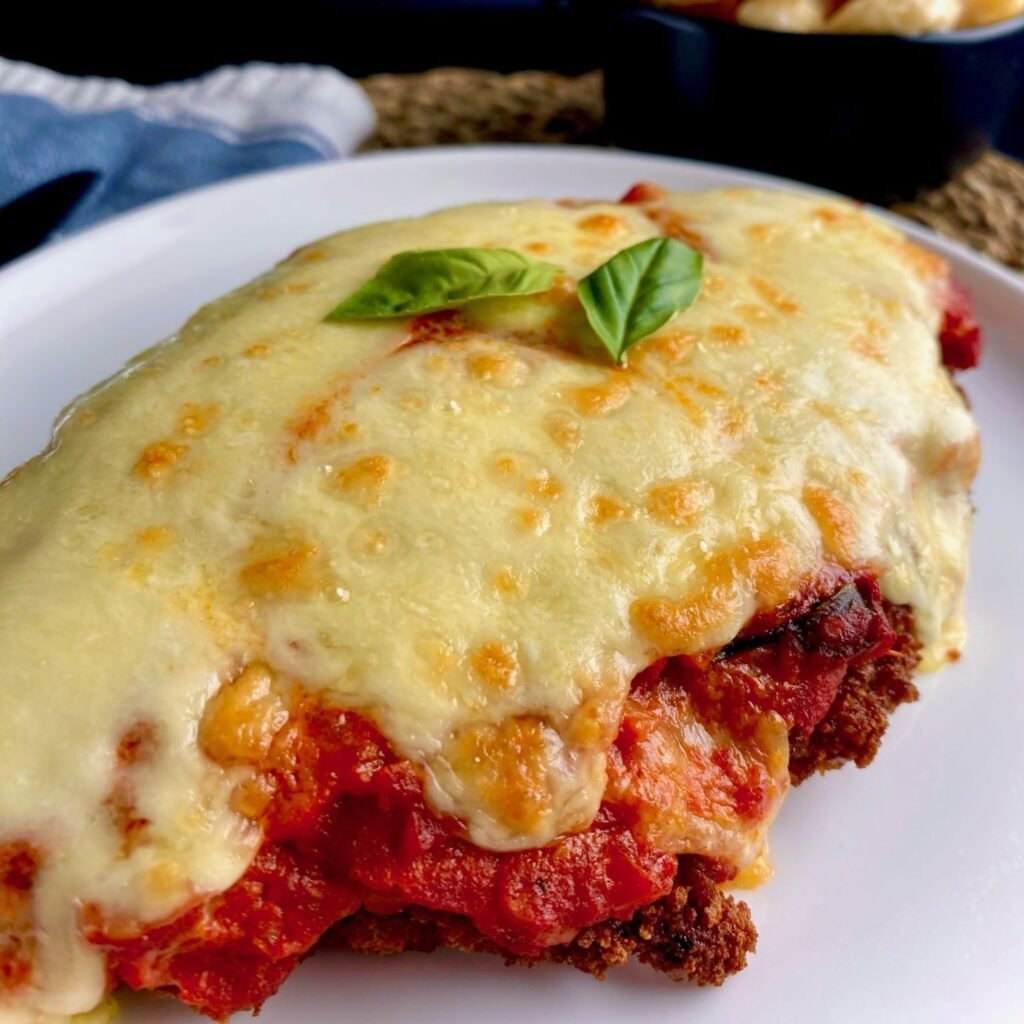 Chicken Parmesan Close up