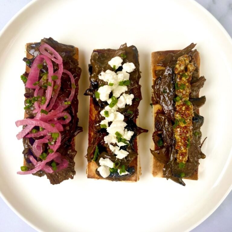 Creamy Mushroom Toast