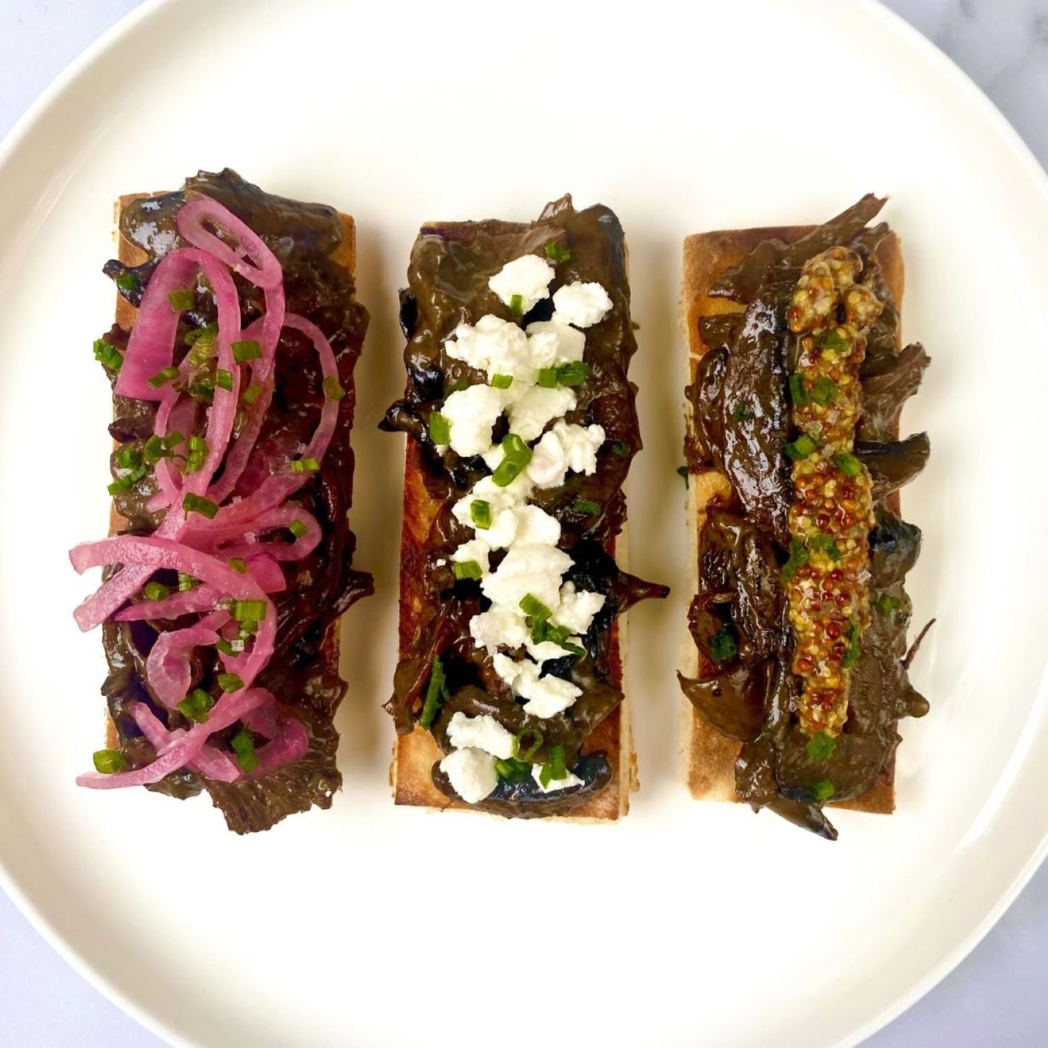 Creamy Mushroom Toast