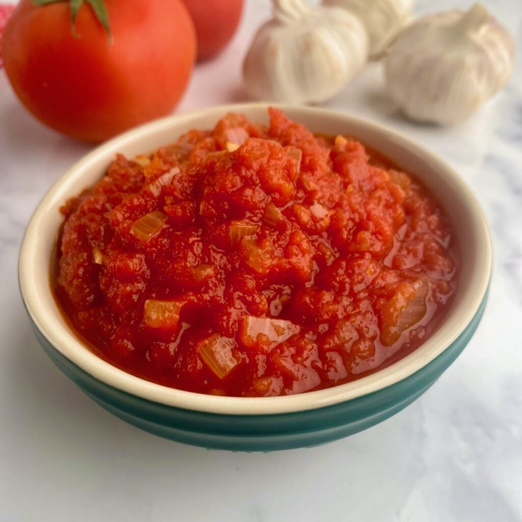 Homemade Red Sauce closer