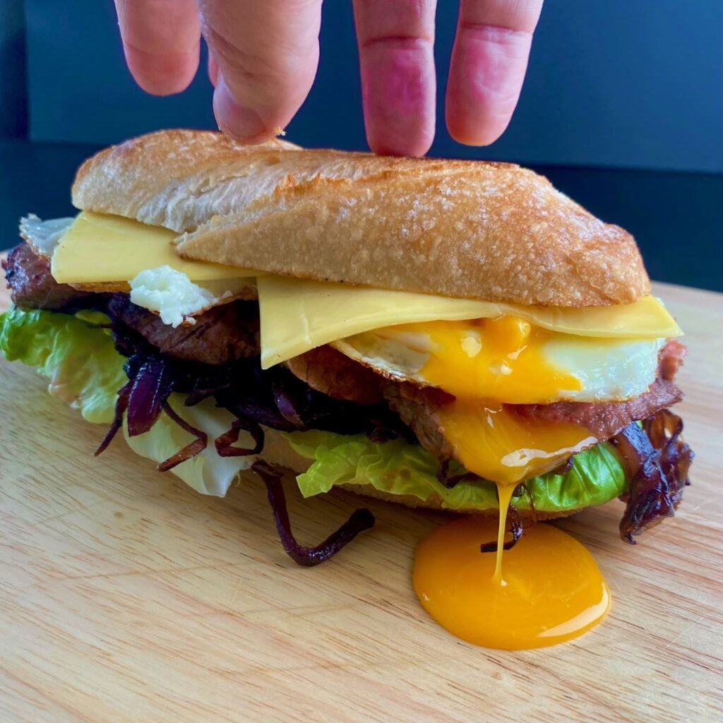 Weekly Meal Plan December 31 Steak Sandwich