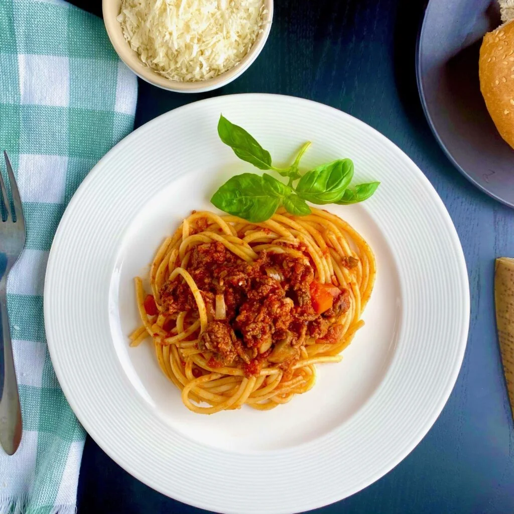 Weekly Meal Plan December 10 Bolognese