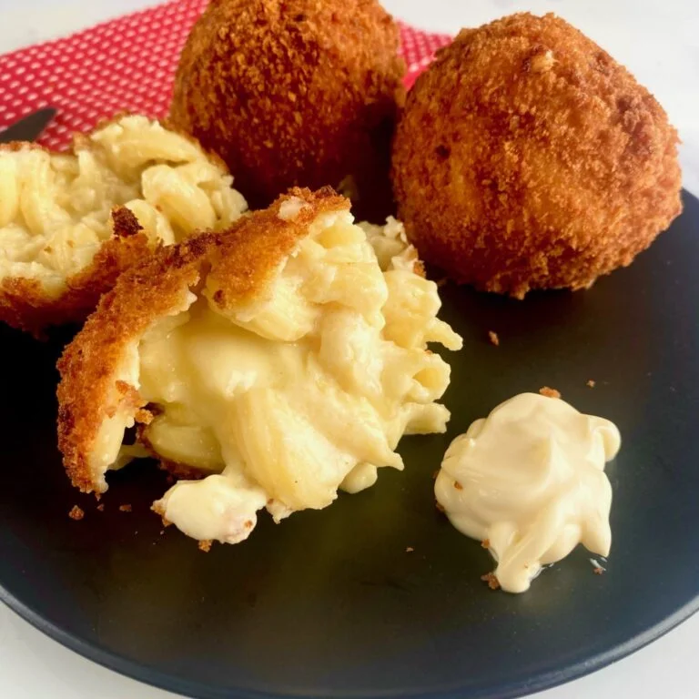 Air Fryer Mac and Cheese Bites