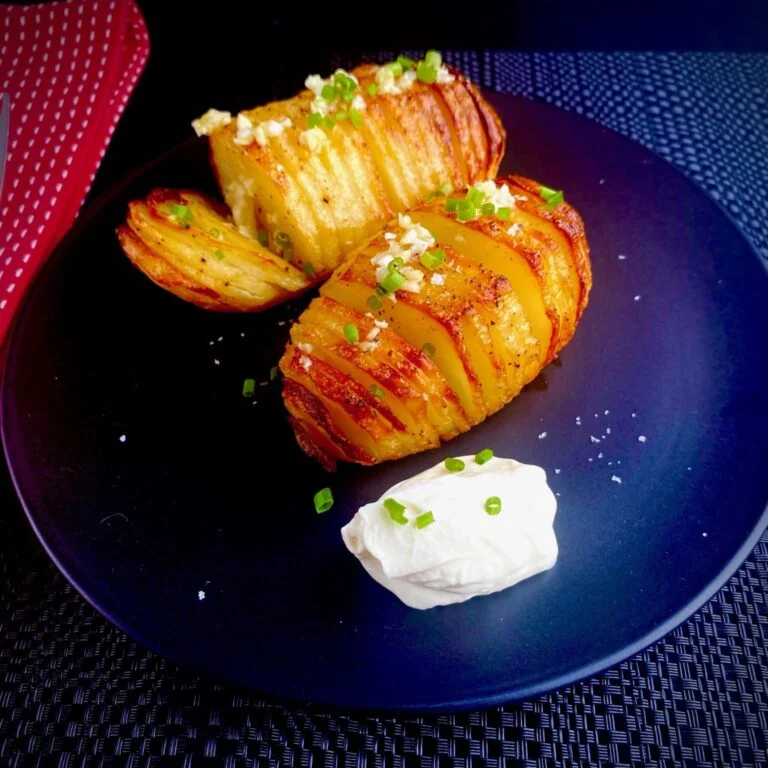 Crispy Hasselback Potatoes
