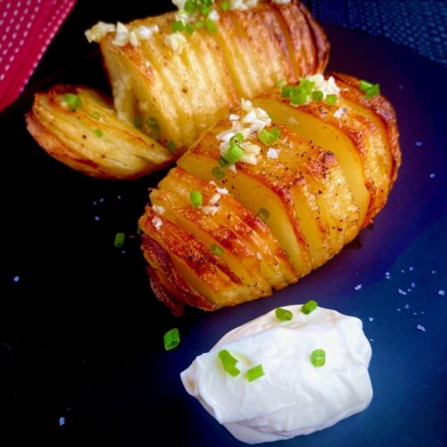 Crispy Hasselback Potatoes Recipe