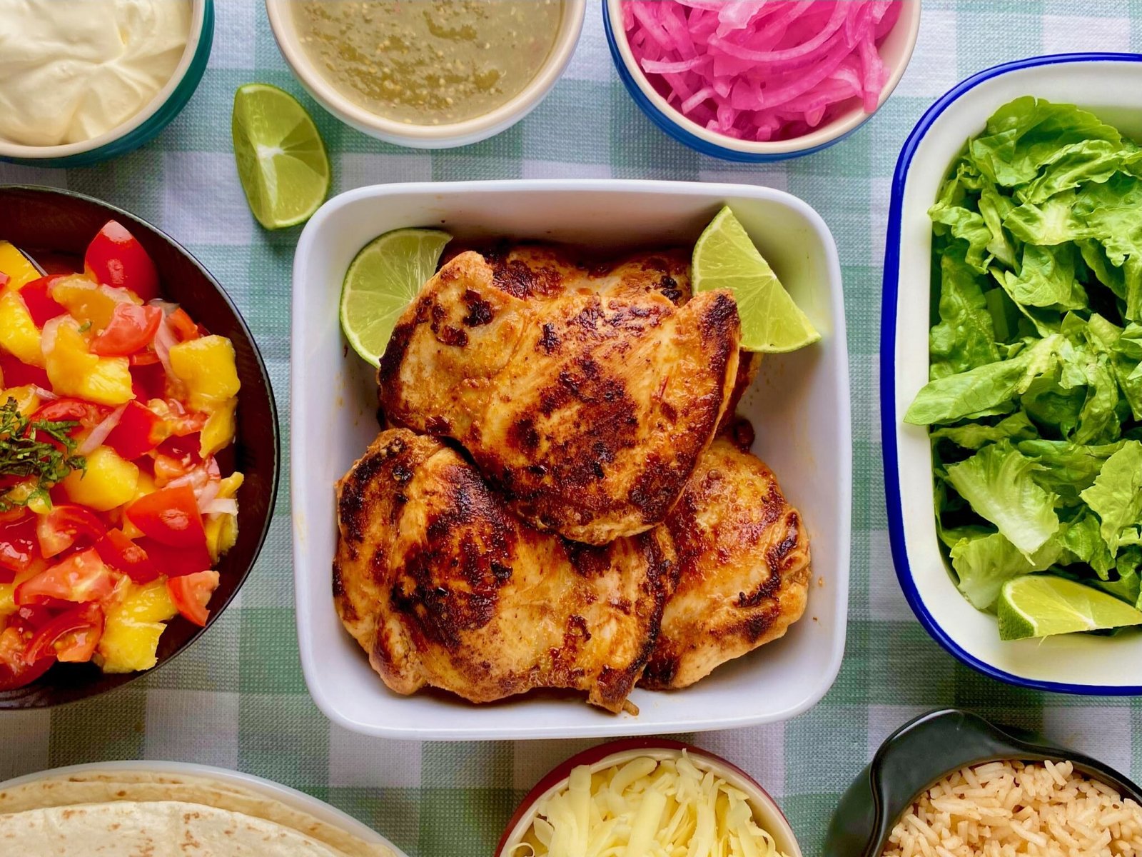 Easy Chicken Burritos