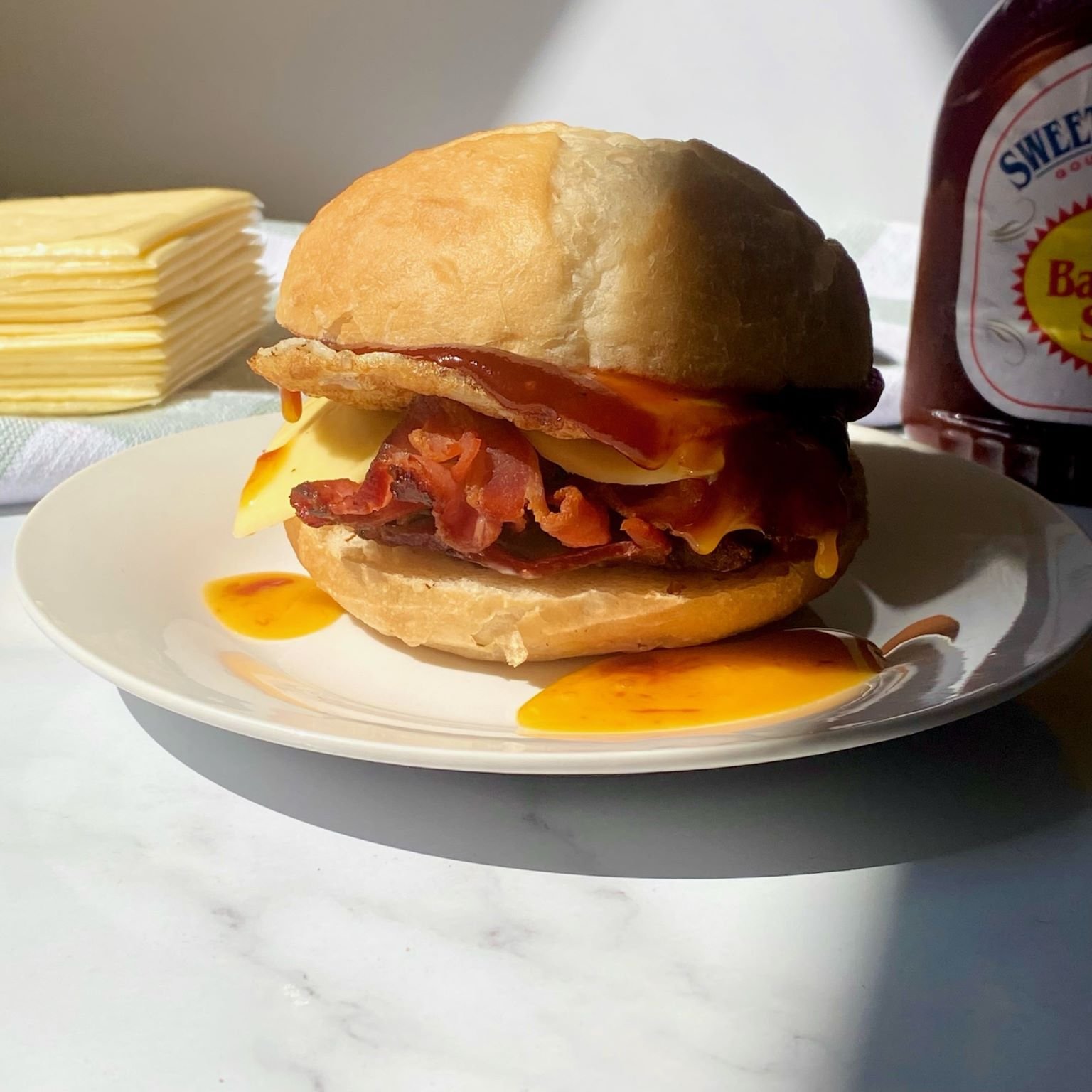 Homemade Bacon Egg and Cheese