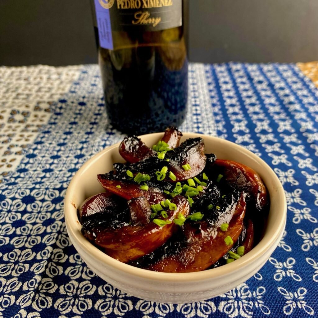 Portobello Mushrooms in Sherry with PX