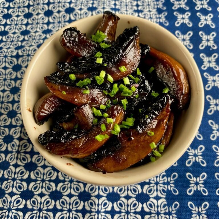 Portobello Mushrooms in Sherry
