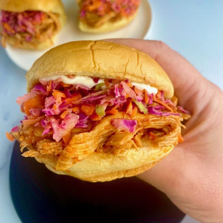 Pulled Chicken Sliders