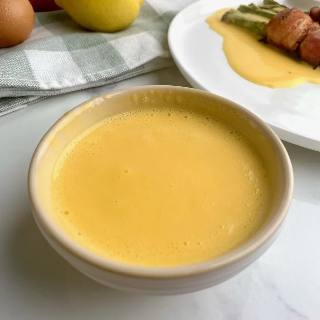 Hollandaise Sauce creamy