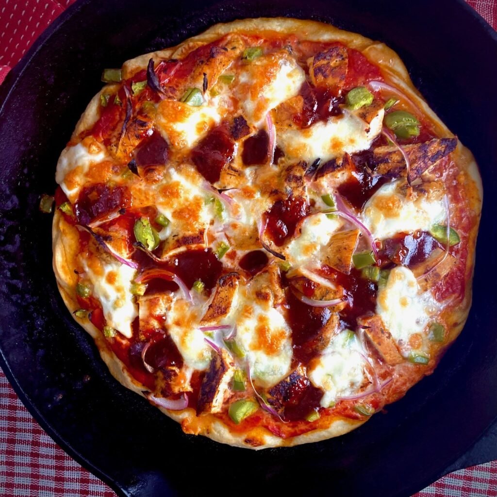 Best Quality Chicken Pizza Top View