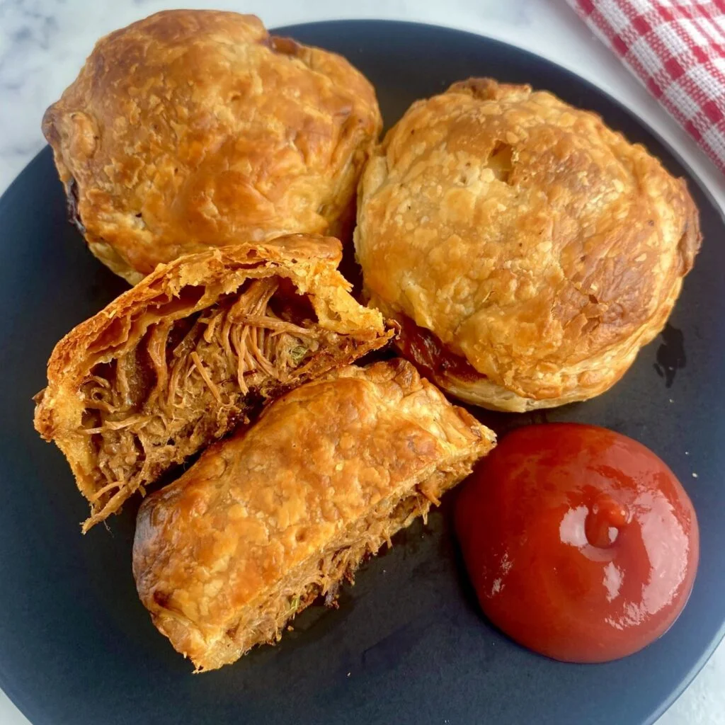 Meat Hand Pies with Beef and Puff Pastry