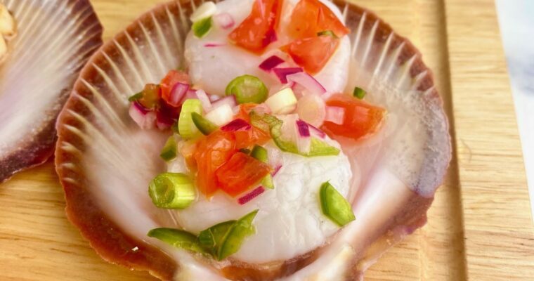 Raw Scallop Ceviche