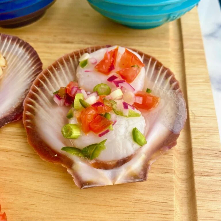 Raw Scallop Ceviche