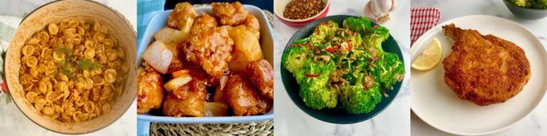 Weekly Meal Plan February 18