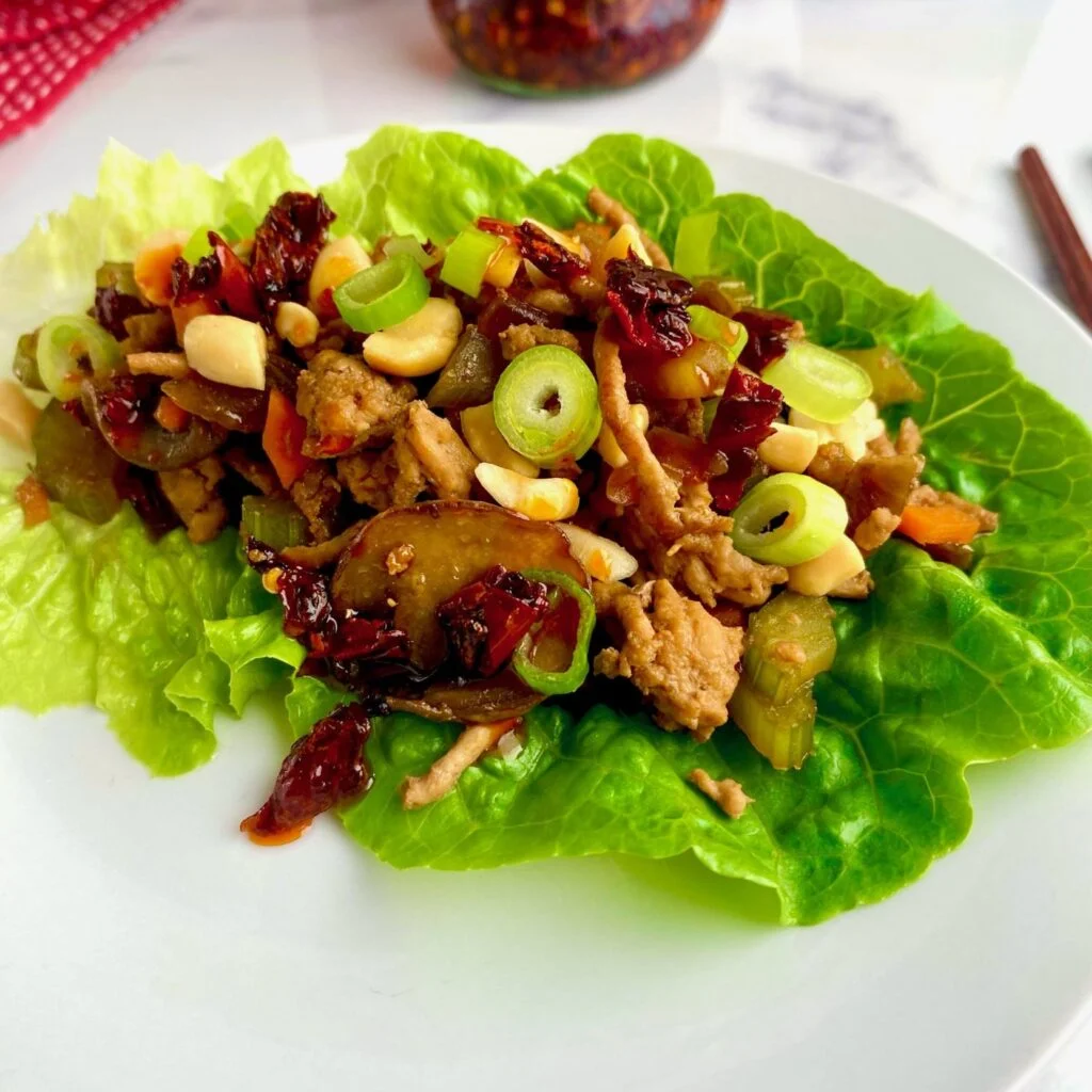 Asian Pork Lettuce Wraps Meal Plan