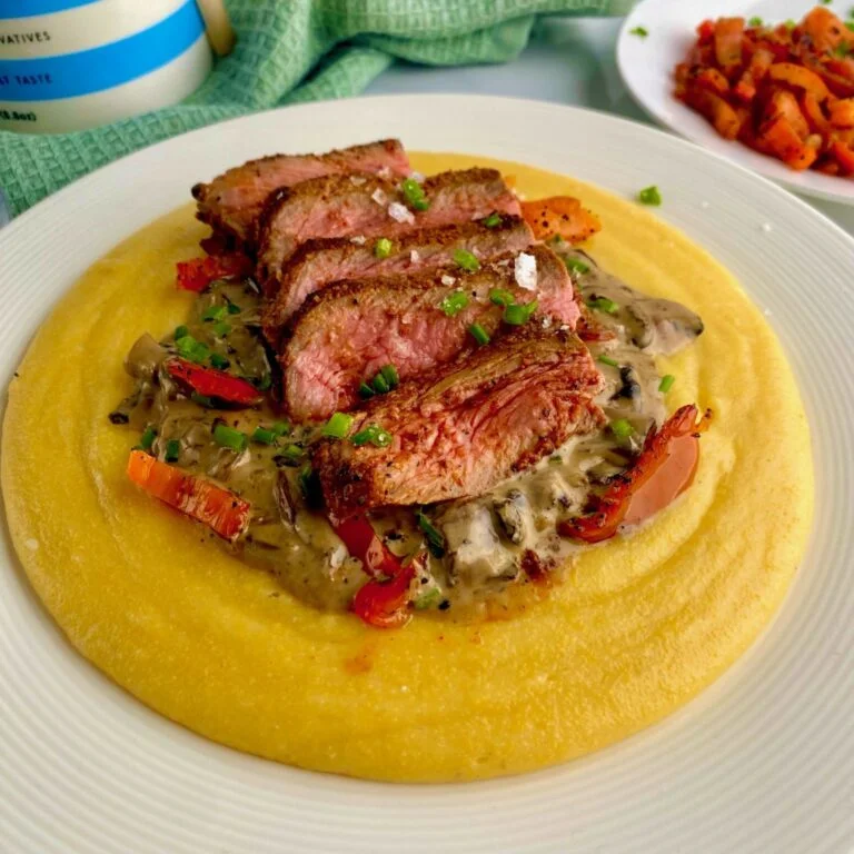 Cajun Steak and Grits