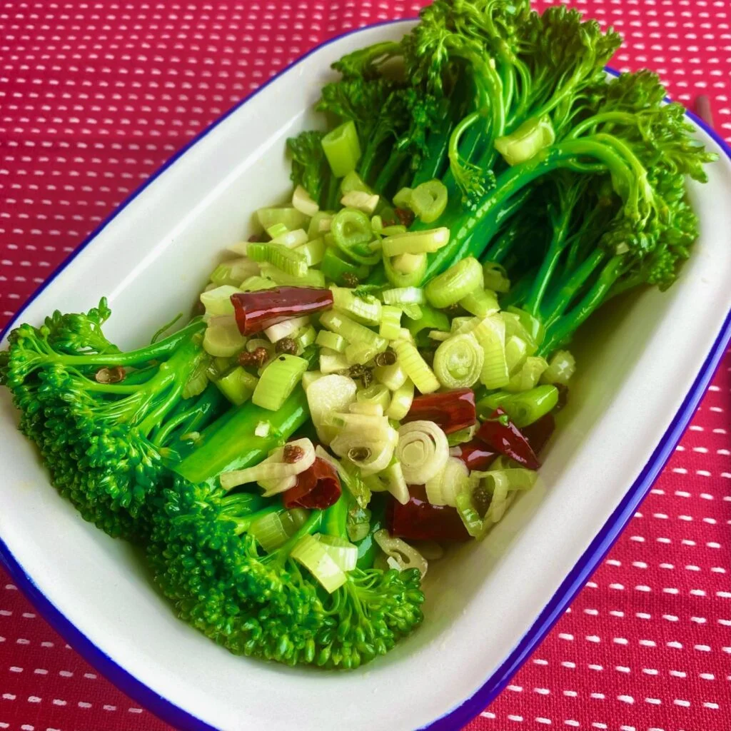 Chinese Garlic Broccolini Sesame Oil