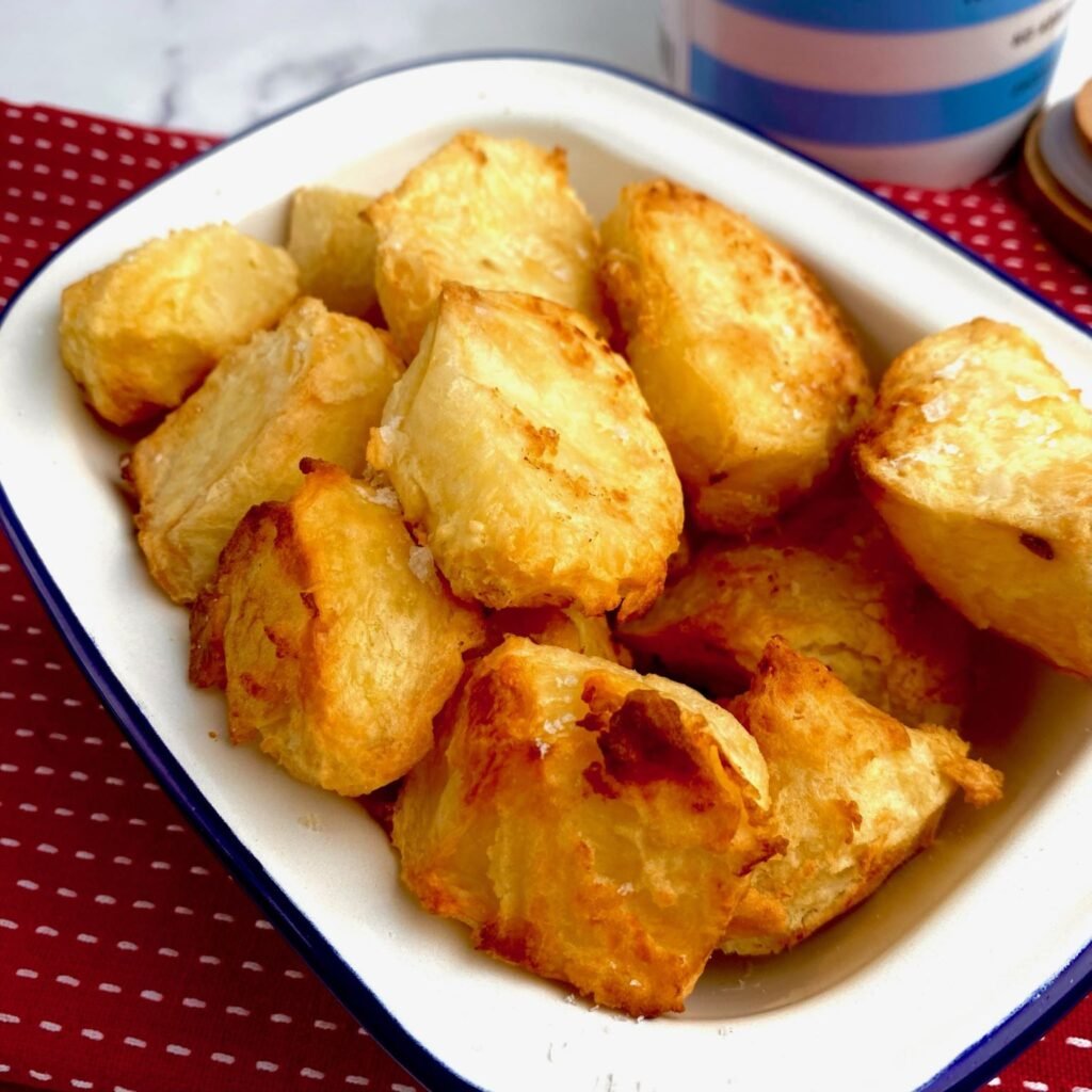 Crispy Air Fryer Potatoes close up