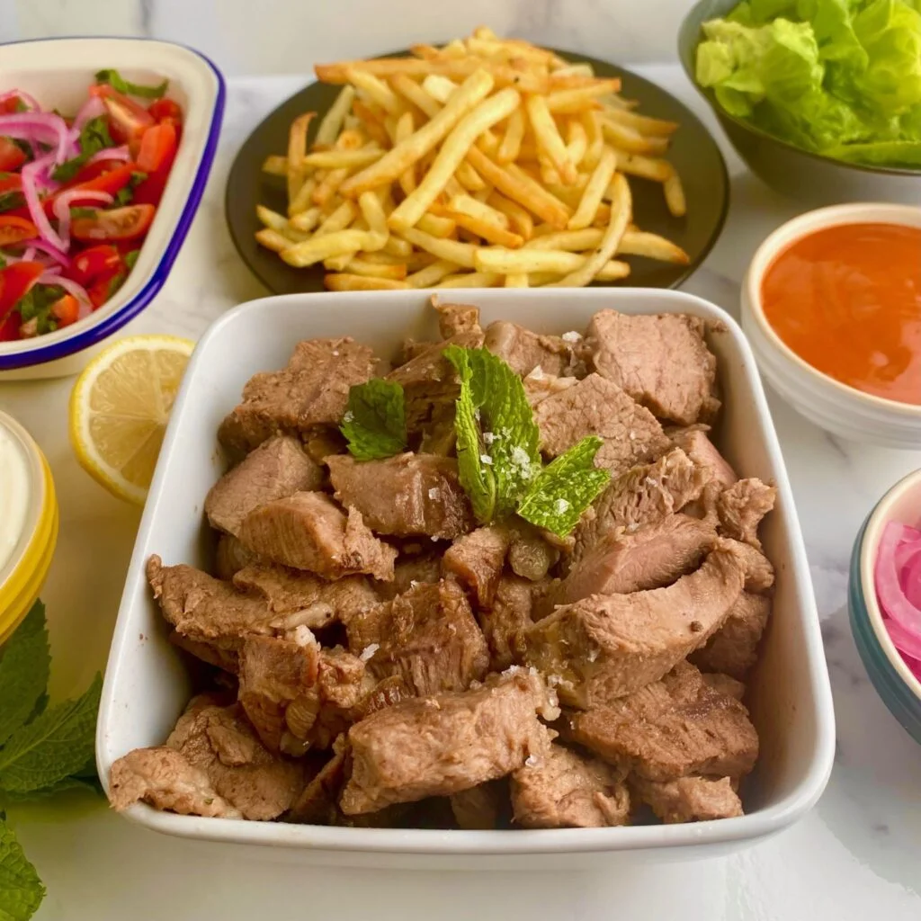 Greek Lamb Wrap Weekly Meal Plan March 17