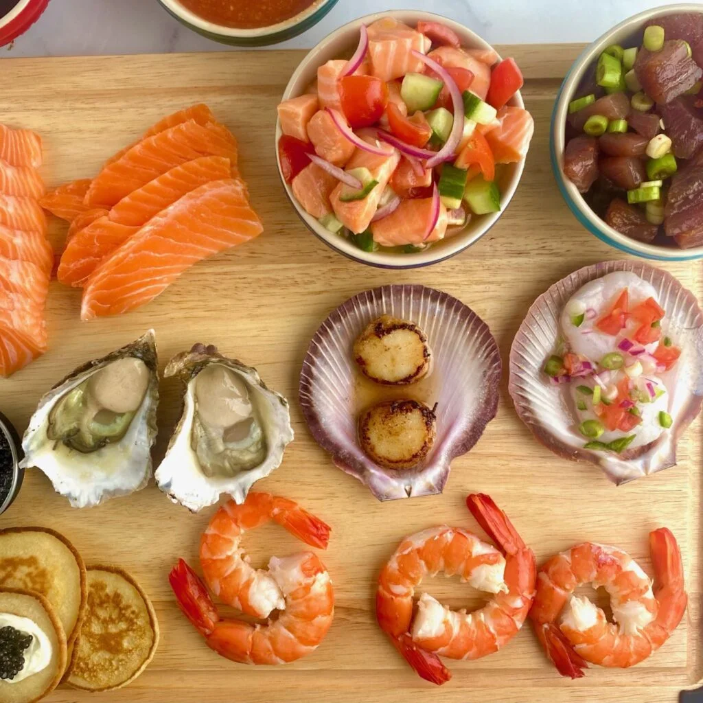 Easter Meal Plan Seafood Platter