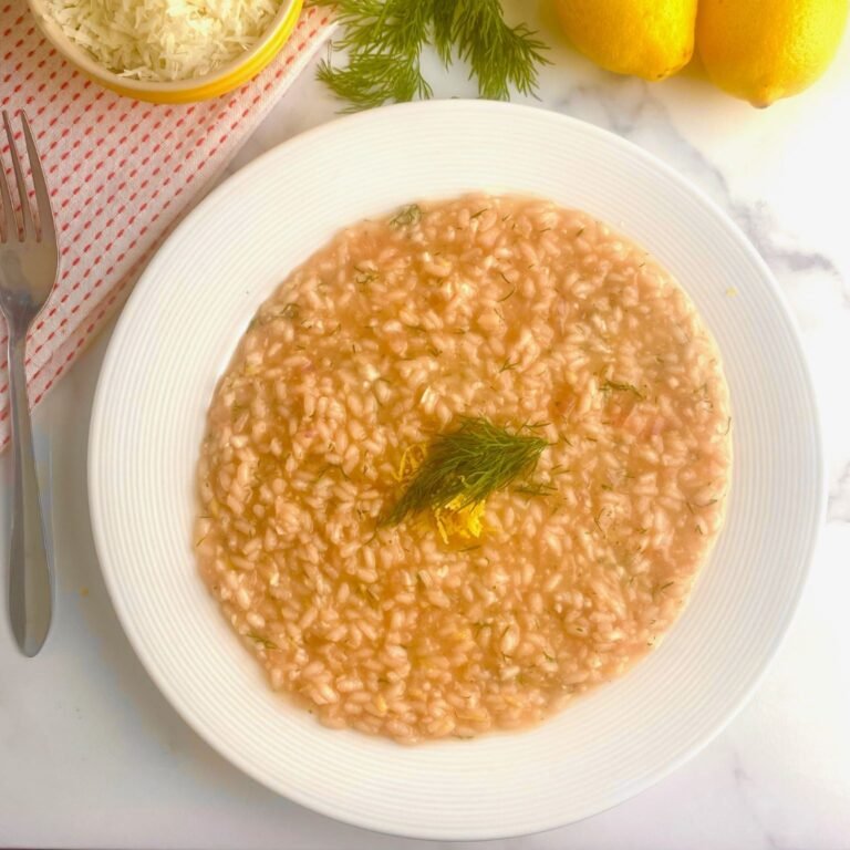 Lemon and Dill Risotto