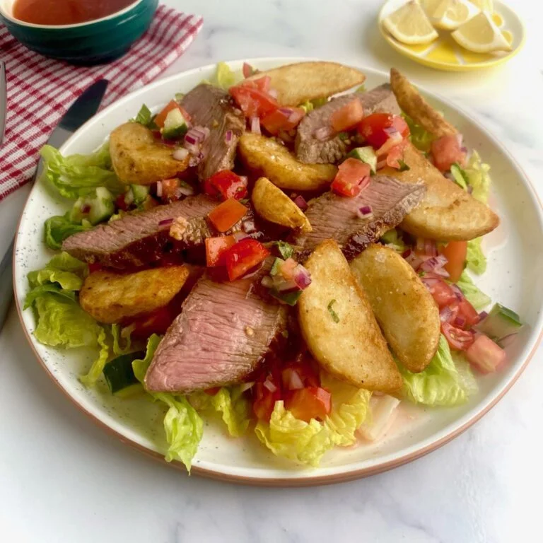 Warm Lamb Salad