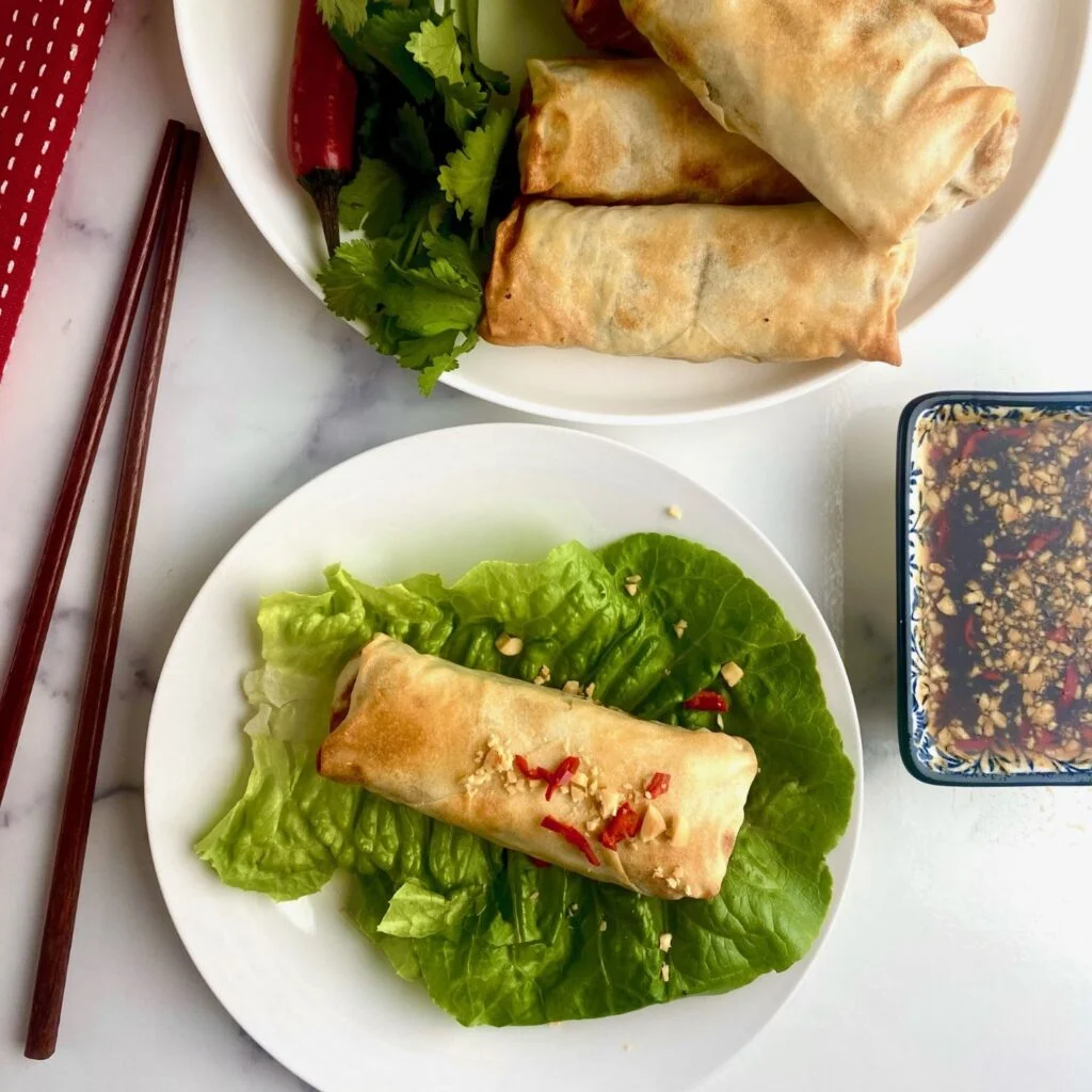 Vegetable Spring Rolls Meal Plan