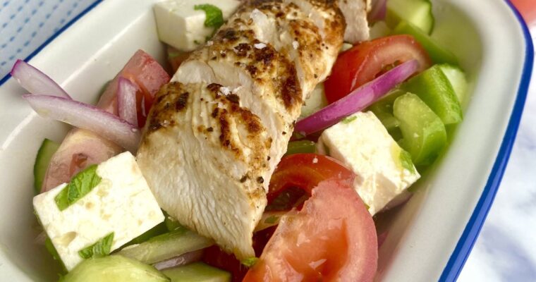 Greek Salad with Chicken