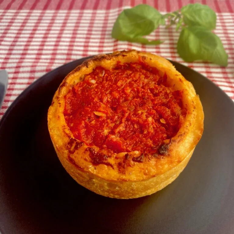 Personal Deep Dish Pizza